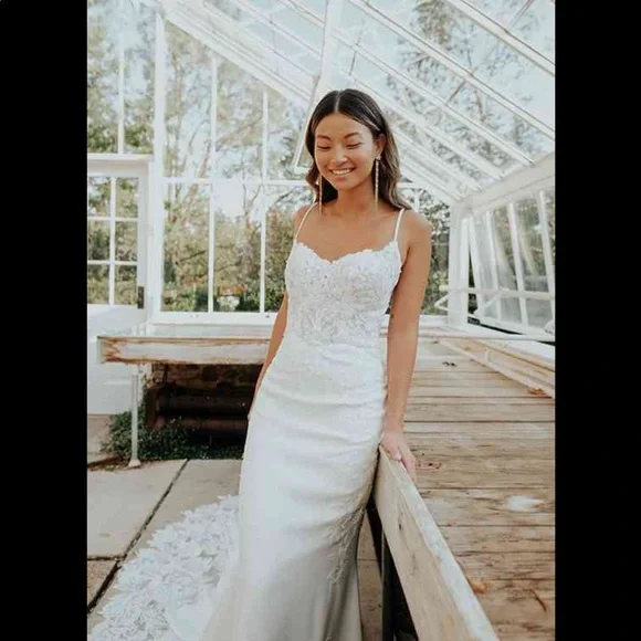 Essence of Australia ivory wedding gown (FINAL PRICE✨) - Picture 7 of 14